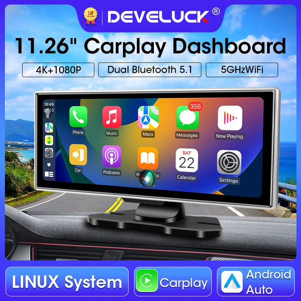11.26 CarplayPro Dash Cam and Infotainment system